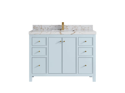 Chicago 48 in. W x 22 in. D Single Sink Bathroom Vanity - Willow Bath and Vanity