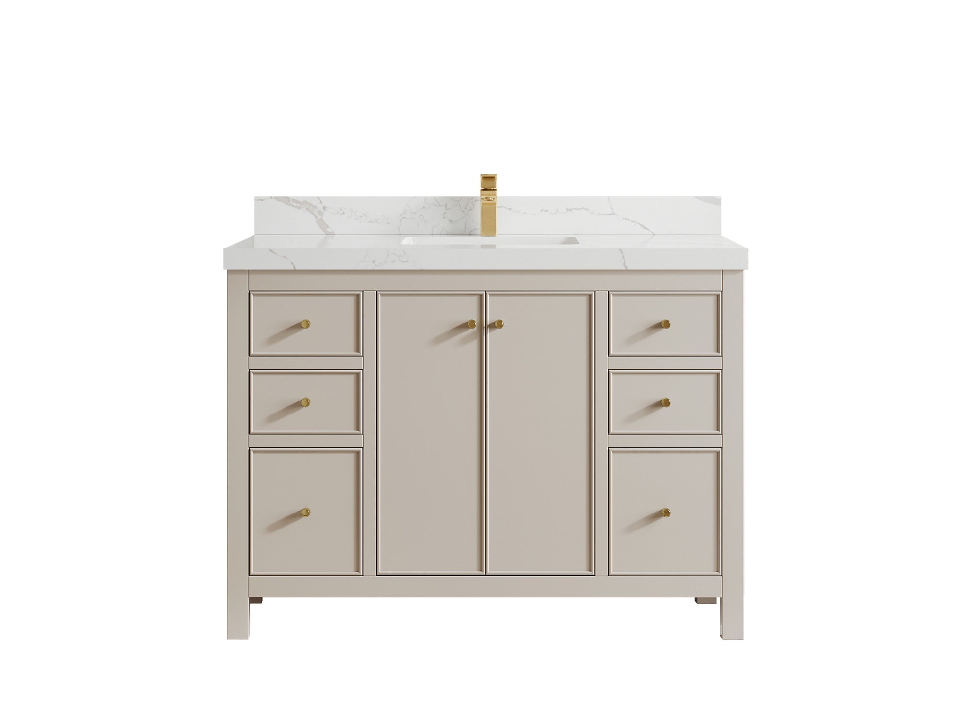 Chicago 48 in. W x 22 in. D Single Sink Bathroom Vanity - Willow Bath and Vanity