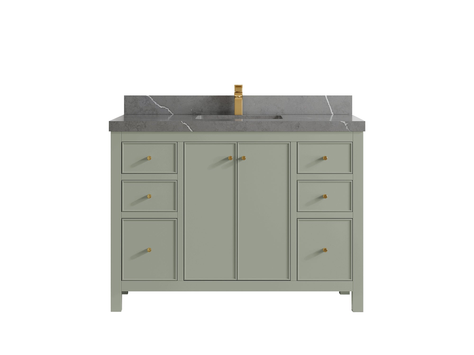 Chicago 48 in. W x 22 in. D Single Sink Bathroom Vanity - Willow Bath and Vanity
