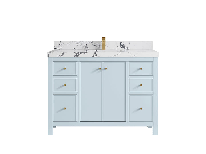 Chicago 48 in. W x 22 in. D Single Sink Bathroom Vanity - photo 41