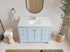 Chicago 48 in. W x 22 in. D Single Sink Bathroom Vanity - photo 12