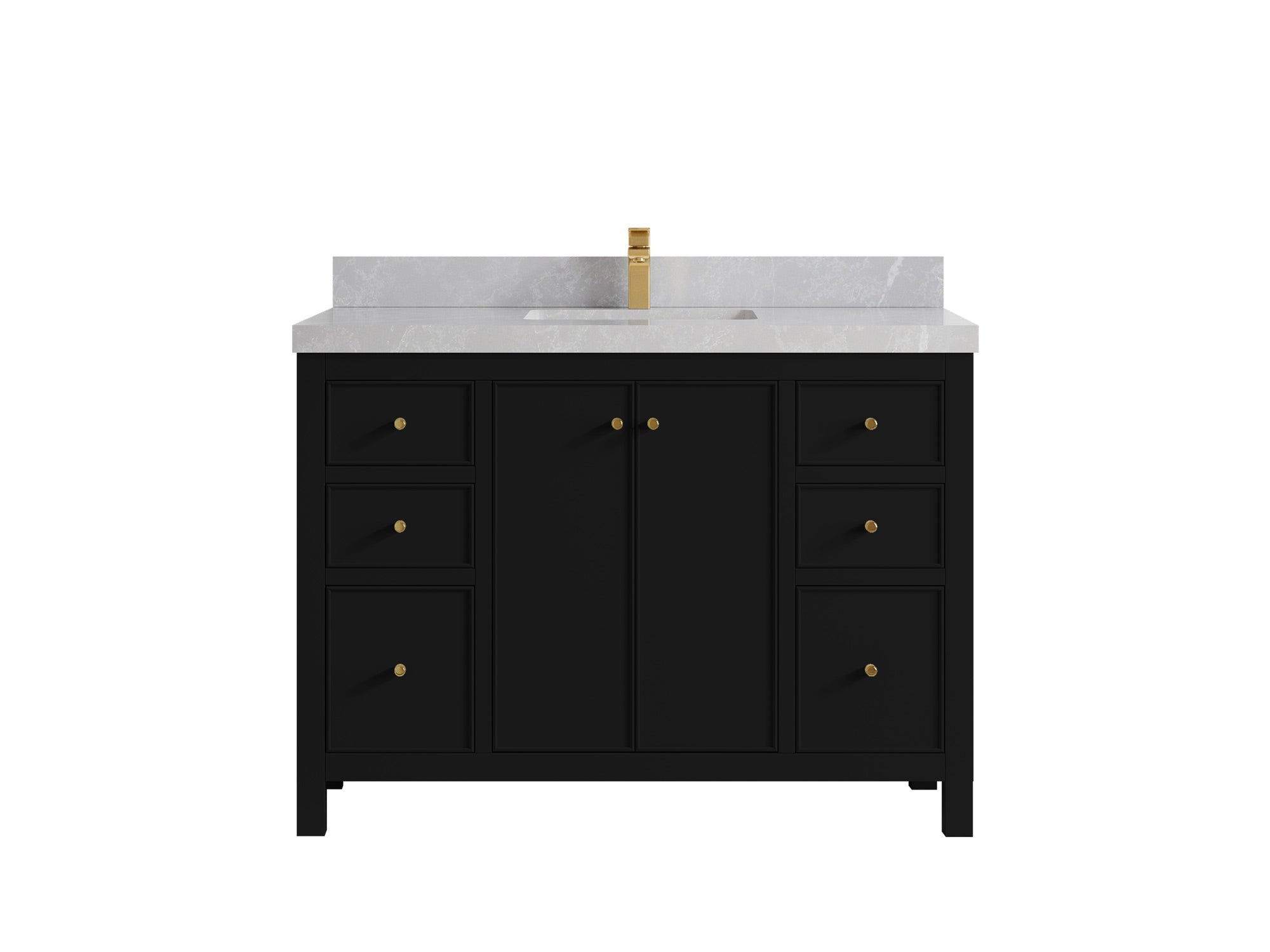 Chicago 48 in. W x 22 in. D Single Sink Bathroom Vanity - Willow Bath and Vanity