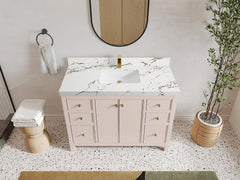 Chicago 48 in. W x 22 in. D Single Sink Bathroom Vanity - photo 36