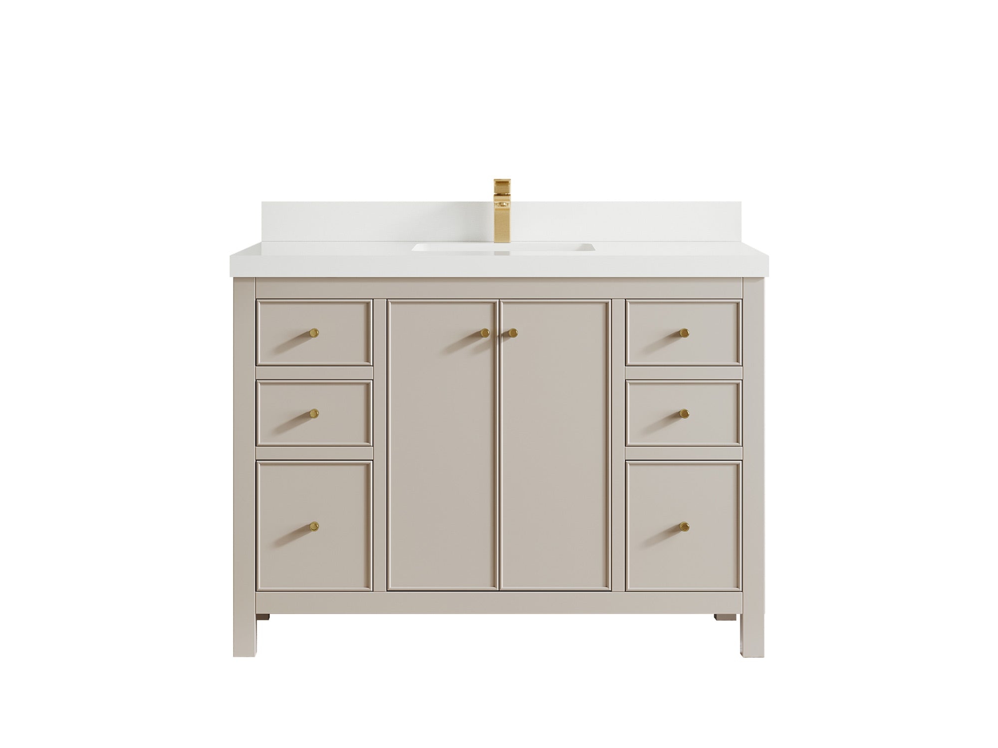 Chicago 48 in. W x 22 in. D Single Sink Bathroom Vanity - Willow Bath and Vanity