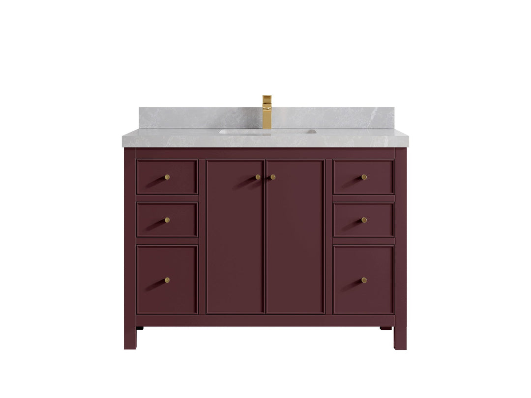 Chicago 48 in. W x 22 in. D Single Sink Bathroom Vanity - Willow Bath and Vanity