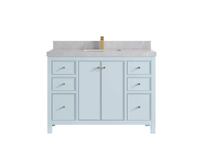 Chicago 48 in. W x 22 in. D Single Sink Bathroom Vanity - Willow Bath and Vanity