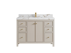 Chicago 48 in. W x 22 in. D Single Sink Bathroom Vanity - photo 35