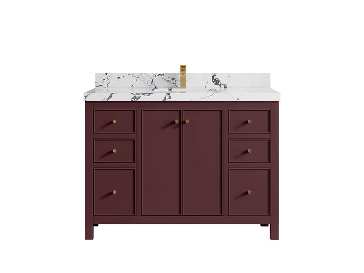 Chicago 48 in. W x 22 in. D Single Sink Bathroom Vanity - photo 46