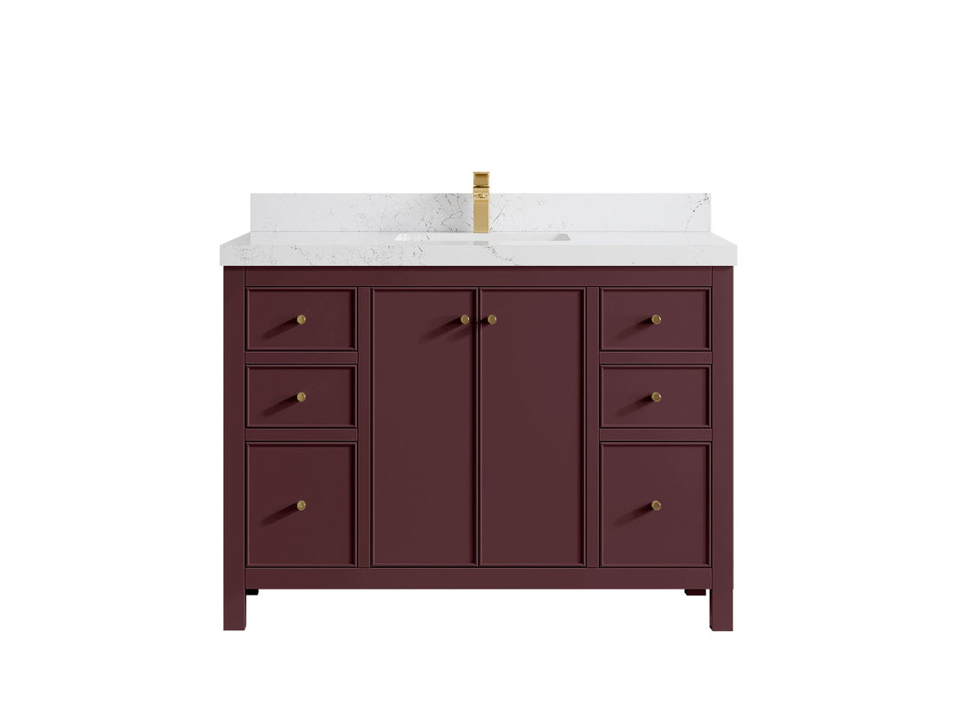 Chicago 48 in. W x 22 in. D Single Sink Bathroom Vanity - Willow Bath and Vanity