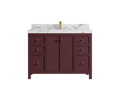 Chicago 48 in. W x 22 in. D Single Sink Bathroom Vanity - photo 41