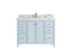 Chicago 48 in. W x 22 in. D Single Sink Bathroom Vanity - photo 37