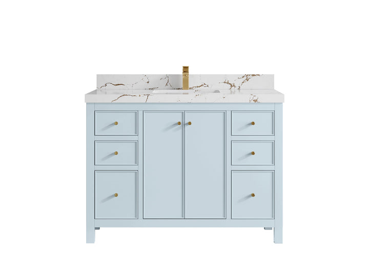 Chicago 48 in. W x 22 in. D Single Sink Bathroom Vanity - photo 37