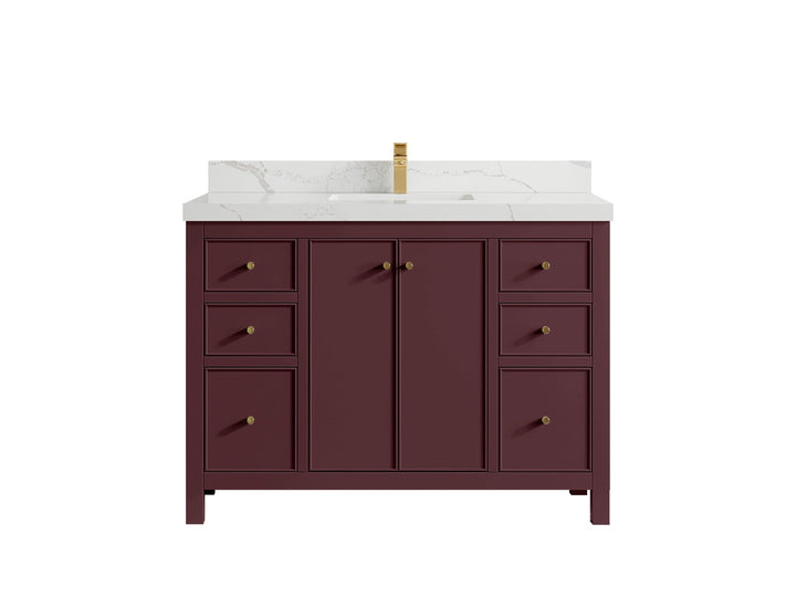 Chicago 48 in. W x 22 in. D Single Sink Bathroom Vanity - photo 18