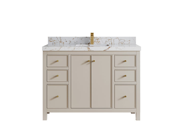 Chicago 48 in. W x 22 in. D Single Sink Bathroom Vanity - photo 37