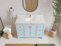 Chicago 48 in. W x 22 in. D Single Sink Bathroom Vanity - photo 18