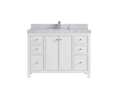 Chicago 48 in. W x 22 in. D Single Sink Bathroom Vanity - Willow Bath and Vanity