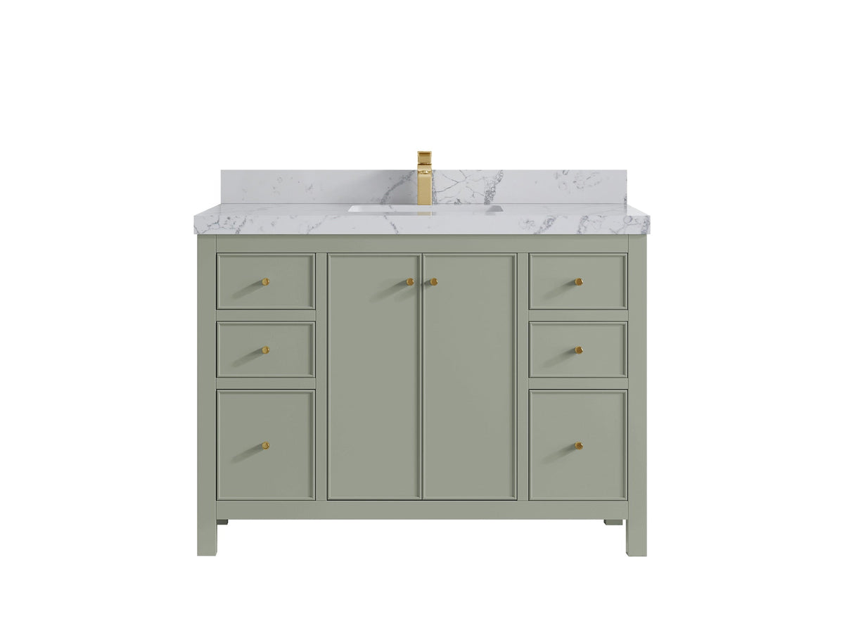 Chicago 48 in. W x 22 in. D Single Sink Bathroom Vanity - Willow Bath and Vanity