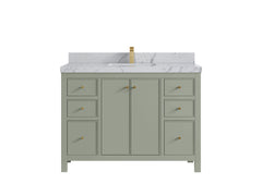 Chicago 48 in. W x 22 in. D Single Sink Bathroom Vanity - photo 43