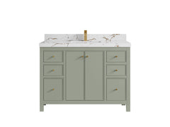 Chicago 48 in. W x 22 in. D Single Sink Bathroom Vanity - photo 37