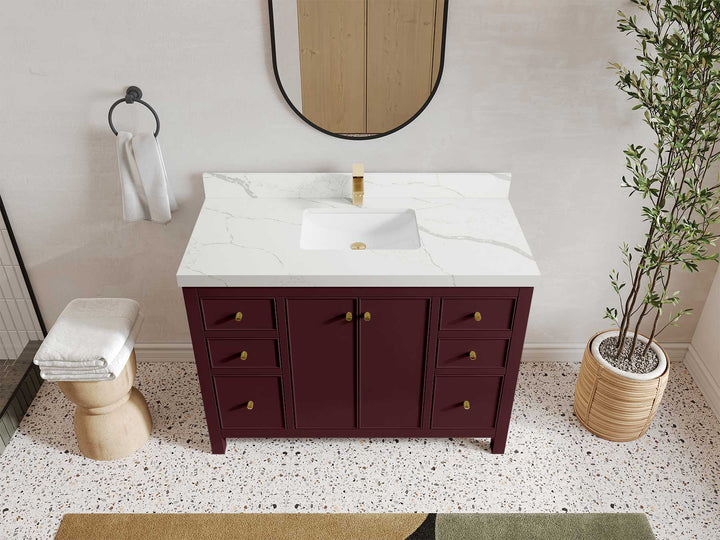 Chicago 48 in. W x 22 in. D Single Sink Bathroom Vanity - photo 17