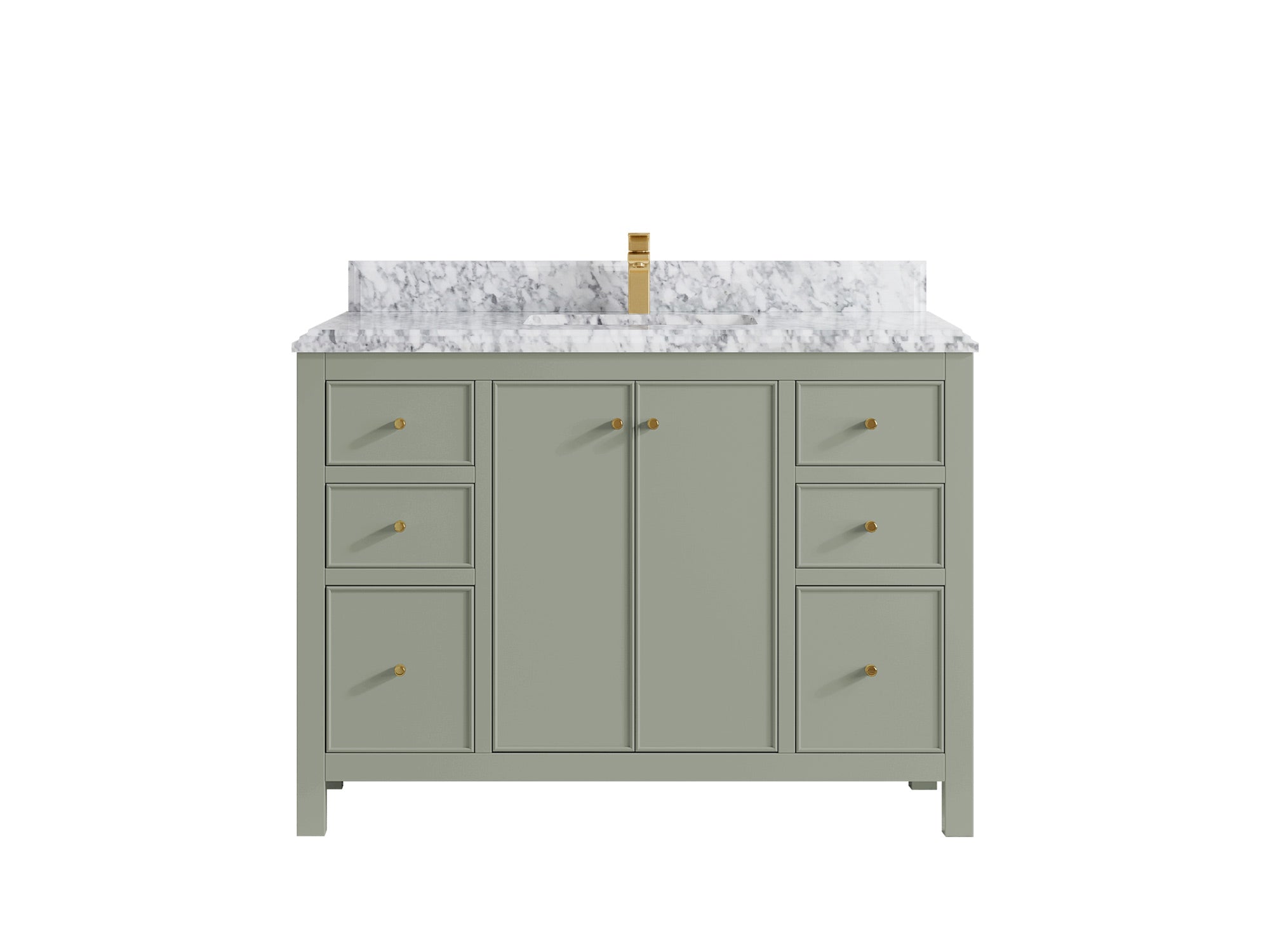 Chicago 48 in. W x 22 in. D Single Sink Bathroom Vanity - Willow Bath and Vanity