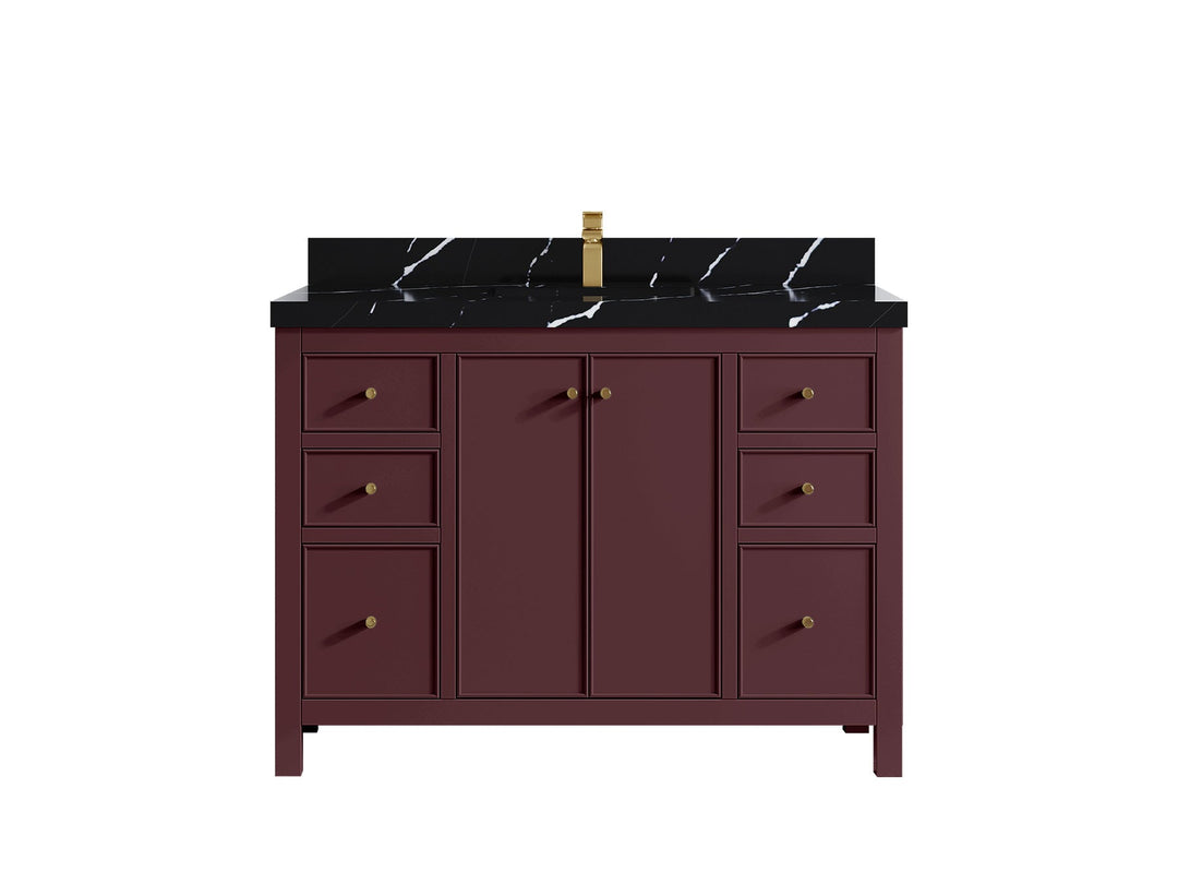 Chicago 48 in. W x 22 in. D Single Sink Bathroom Vanity - Willow Bath and Vanity