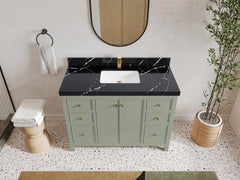Chicago 48 in. W x 22 in. D Single Sink Bathroom Vanity - photo 8