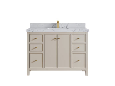 Chicago 48 in. W x 22 in. D Single Sink Bathroom Vanity - Willow Bath and Vanity