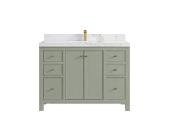Chicago 48 in. W x 22 in. D Single Sink Bathroom Vanity - photo 19
