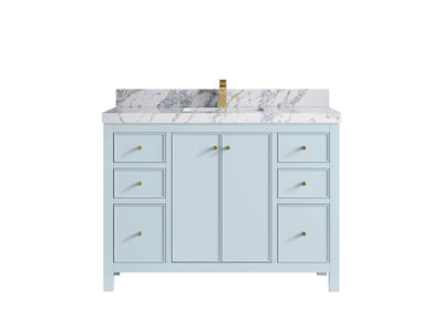 Chicago 48 in. W x 22 in. D Single Sink Bathroom Vanity - Willow Bath and Vanity