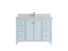 Chicago 48 in. W x 22 in. D Single Sink Bathroom Vanity - photo 13