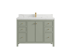 Chicago 48 in. W x 22 in. D Single Sink Bathroom Vanity - photo 17