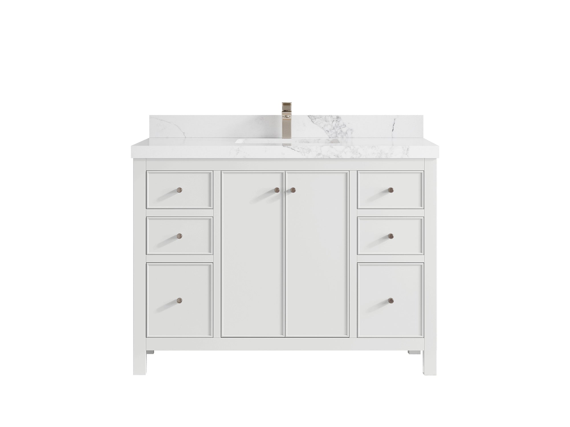 Chicago 48 in. W x 22 in. D Single Sink Bathroom Vanity - Willow Bath and Vanity