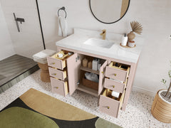 Chicago 48 in. W x 22 in. D Single Sink Bathroom Vanity - photo 3