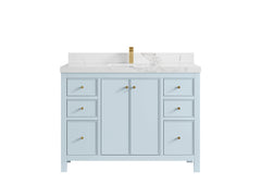 Chicago 48 in. W x 22 in. D Single Sink Bathroom Vanity - photo 19