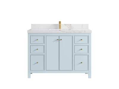 Chicago 48 in. W x 22 in. D Single Sink Bathroom Vanity - Willow Bath and Vanity