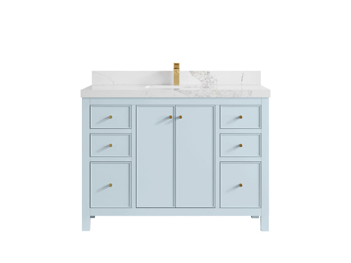 Chicago 48 in. W x 22 in. D Single Sink Bathroom Vanity - photo 19
