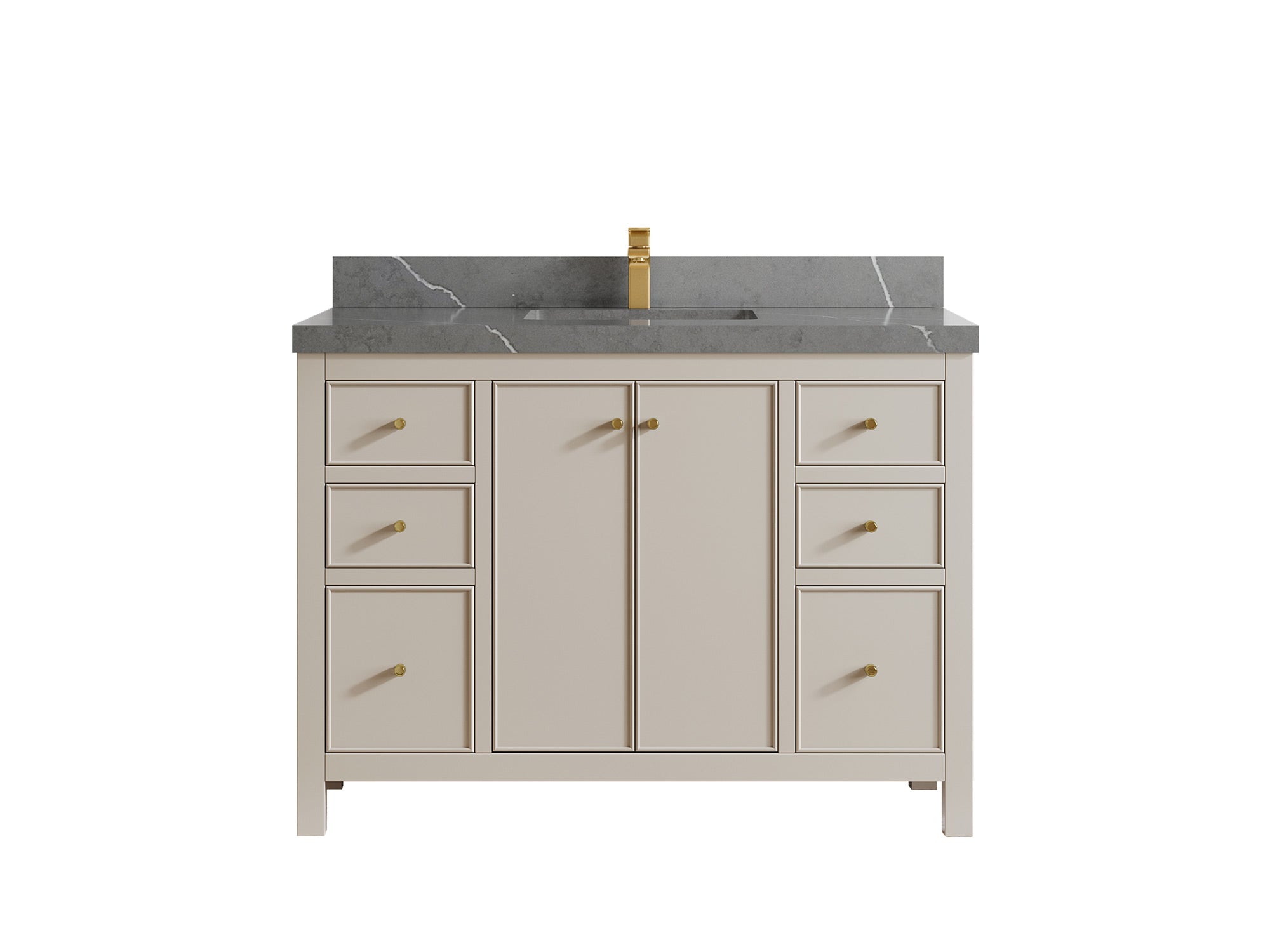 Chicago 48 in. W x 22 in. D Single Sink Bathroom Vanity - Willow Bath and Vanity