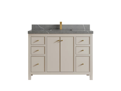 Chicago 48 in. W x 22 in. D Single Sink Bathroom Vanity - Willow Bath and Vanity