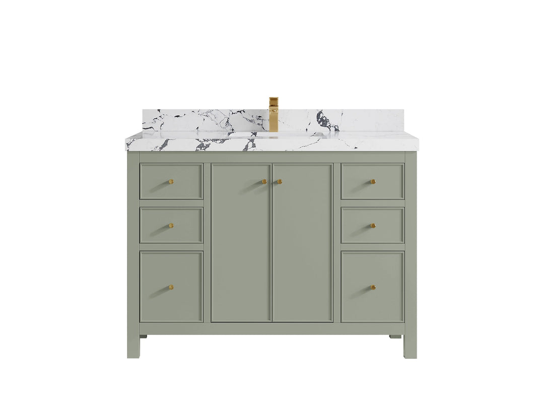 Chicago 48 in. W x 22 in. D Single Sink Bathroom Vanity - Willow Bath and Vanity