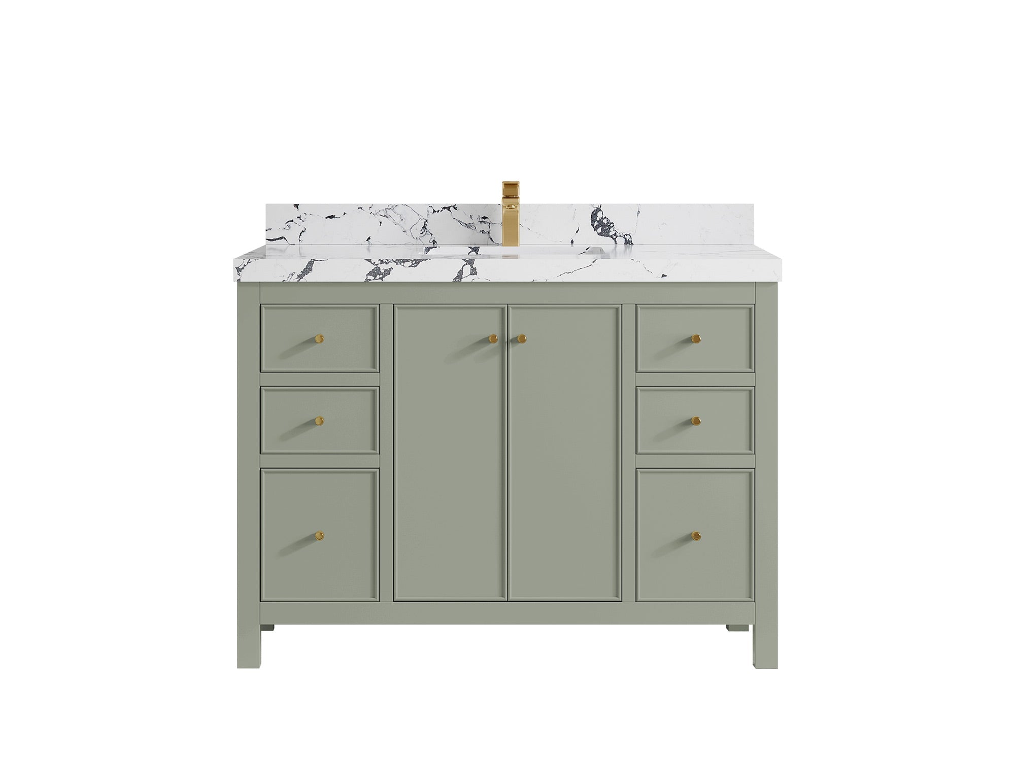 Chicago 48 in. W x 22 in. D Single Sink Bathroom Vanity - Willow Bath and Vanity