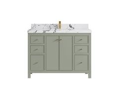 Chicago 48 in. W x 22 in. D Single Sink Bathroom Vanity - photo 41