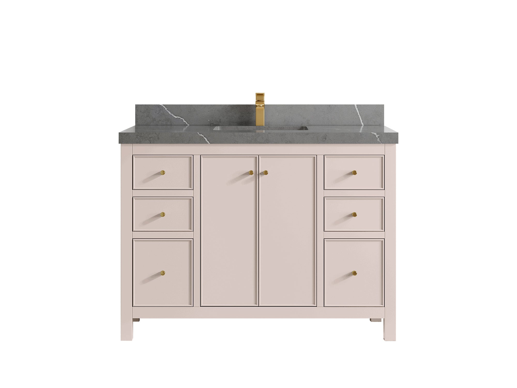 Chicago 48 in. W x 22 in. D Single Sink Bathroom Vanity - Willow Bath and Vanity