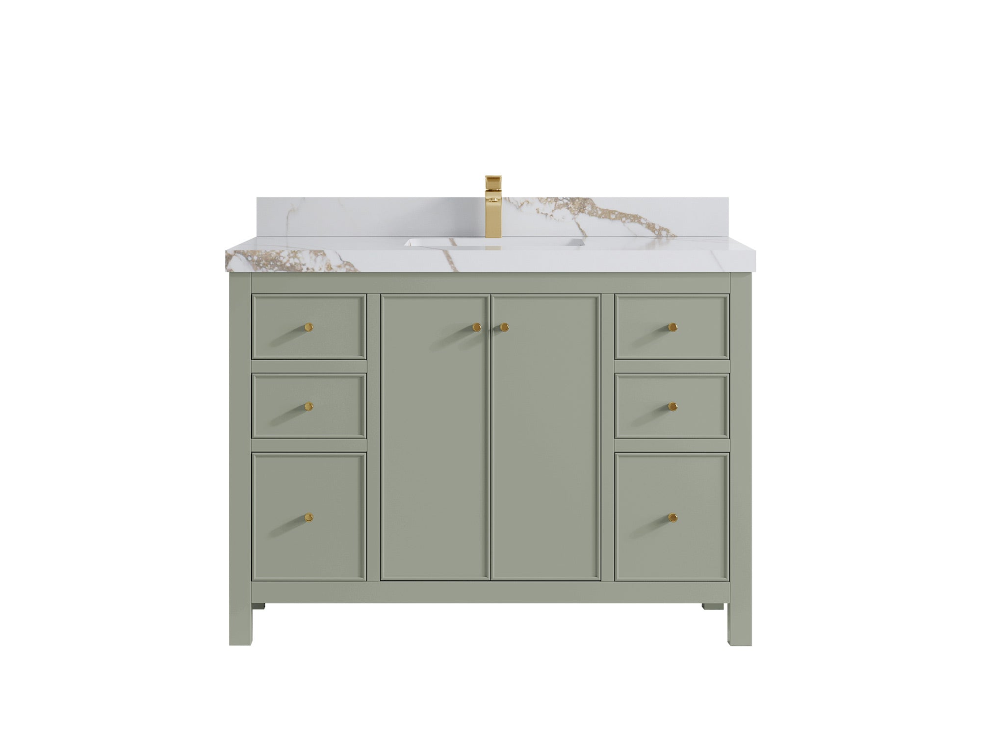 Chicago 48 in. W x 22 in. D Single Sink Bathroom Vanity - Willow Bath and Vanity