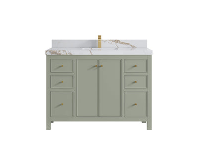 Chicago 48 in. W x 22 in. D Single Sink Bathroom Vanity - Willow Bath and Vanity