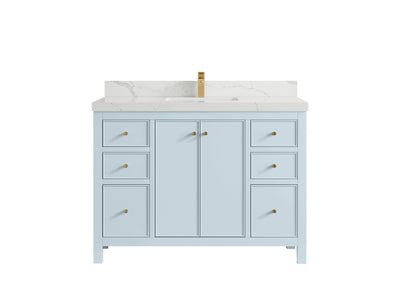 Chicago 48 in. W x 22 in. D Single Sink Bathroom Vanity - Willow Bath and Vanity