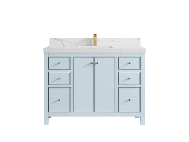 Chicago 48 in. W x 22 in. D Single Sink Bathroom Vanity - photo 17