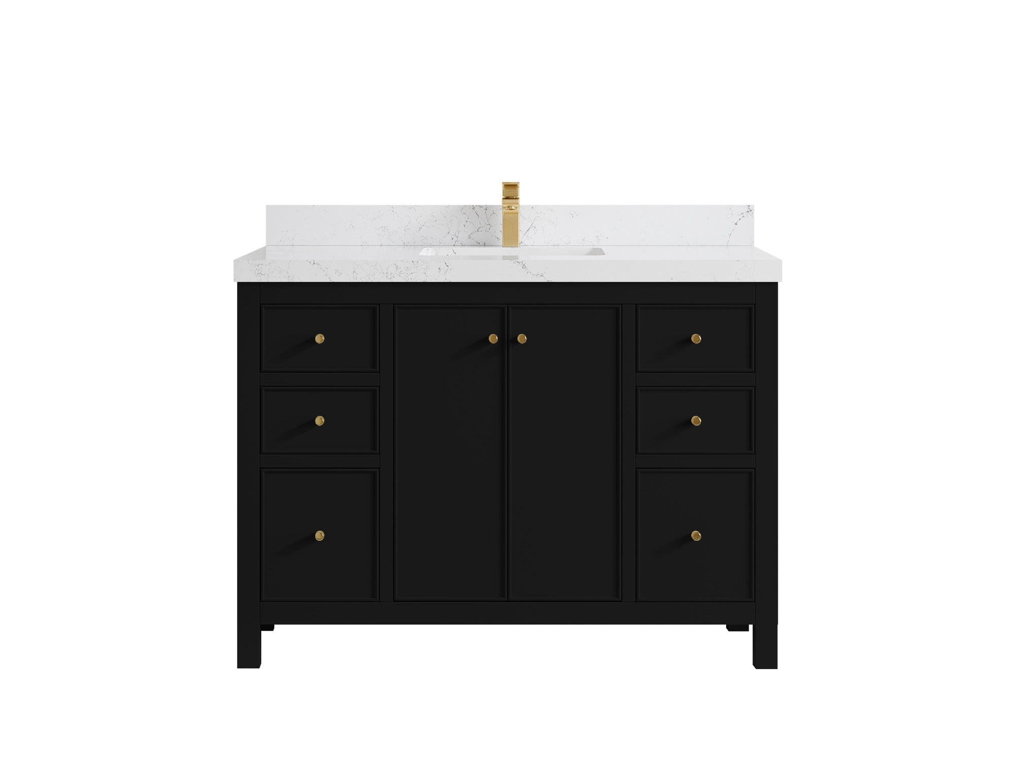 Chicago 48 in. W x 22 in. D Single Sink Bathroom Vanity - Willow Bath and Vanity