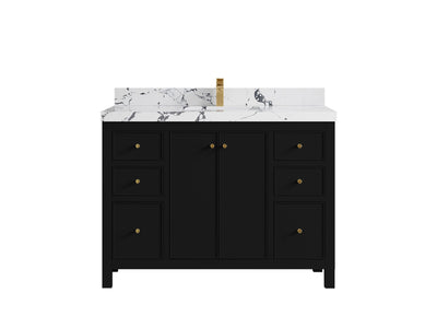 Chicago 48 in. W x 22 in. D Single Sink Bathroom Vanity - Willow Bath and Vanity