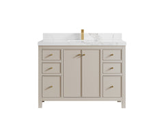 Chicago 48 in. W x 22 in. D Single Sink Bathroom Vanity - photo 19